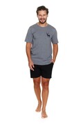 Piżama męska PMB 7235 dark grey Brak