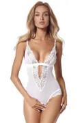 Body otwarte Heavenlly białe Obsessive