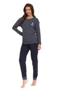 Piżama PM 5250 navy blue Doctornap