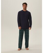 Piżama męska Herb 41913 granat Henderson