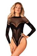 Body otwarte B135 czarne Obsessive