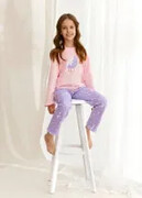 Piżama Livia 2589 różowa Taro