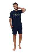 Piżama męska PMB 5355 navy blue Brak