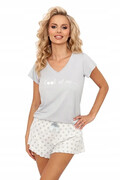 Piżama Maya 1/2 szara Donna