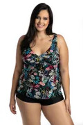 Tankini 3 29 czarne primo