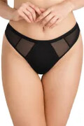 Figi stringi Just black 826 czarne Gorsenia