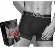 Bokserki 1546s bawełna czarne GATTA