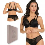 Biustonosz Yoko 810 czarny Gorsenia