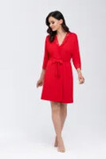 Szlafrok Arlena czerwony Babella