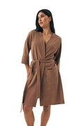 Szlafrok Nilsa 42779 coffee Brak
