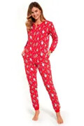 Piżama kombinezon Gnomes2 786/307 czerwona Cornette