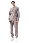 Piżama męska Desert 42638 szara Brak