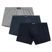 Bokserki 199 3-pak gra/nie/szm ATLANTIC