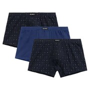 Bokserki 194 3-pak gra/gra/nie ATLANTIC