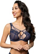 Biustonosz Saanvi 758/1 granatowy Gorsenia