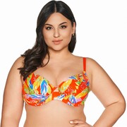 Biustonosz kąpielowy SK 227 vivid orange plus Ava