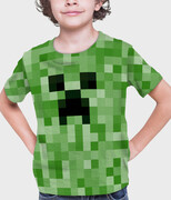 Koszulka dziecięca fullprint Fullprint Creeper MegaKoszulki