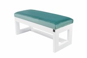 Ławka Pufa Tapicerowana Siedzisko Gładkie Mięta LPG-16 Rozmiary od 50 cm do 200 cm Emra Wood Design