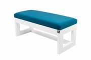 Ławka Pufa Tapicerowana Siedzisko Gładkie Turkus LPG-16 Rozmiary od 50 cm do 200 cm Emra Wood Design