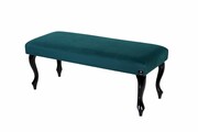 Ławeczka Pufa Tapicerowana Turkus LPG-1 Rozmiary Emra Wood Design