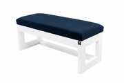 Ławka Pufa Tapicerowana Siedzisko Gładkie Granatowy LPG-16 Rozmiary od 50 cm do 200 cm Emra Wood Design