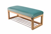 Ławka Pufa Tapicerowana Siedzisko Gładkie Mięta LPG-4 Rozmiary od 50 cm do 200 cm Emra Wood Design