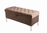 Kufer Pikowany CHESTERFIELD Brąz / Model Q-1 Rozmiary od 50 cm do 200 cm Emra Wood Design
