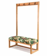 Ławka Szafka Pufa Tapicerowana Siedzisko Gładkie Tropic 01 Wieszak LGS-15 Rozmiary od 50 cm do 200 cm Emra Wood Design