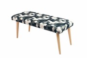 Ławeczka Pufa Tapicerowana Siedzisko Gładkie Print AC3 LPG-10 Rozmiary od 50 cm do 120 cm Emra Wood Design