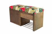 Ławka Szafka Pufa Tapicerowana Siedzisko Gładkie Tropic 02 LGS-7 Rozmiary od 50 cm do 200 cm Emra Wood Design