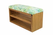 Ławka Szafka Pufa Tapicerowana Siedzisko Gładkie Liscie Monstery LGS-5 Rozmiary od 50 cm do 200 cm Emra Wood Design