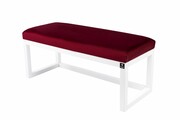 Ławka Pufa Tapicerowana Siedzisko Gładkie Bordowy LPG-2 Rozmiary od 50 cm do 200 cm Emra Wood Design