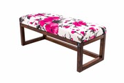 Ławka Pufa Tapicerowana Siedzisko Gładkie Róż LPG-2 Rozmiary od 50 cm do 200 cm Emra Wood Design