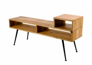 Ławka Do Wiatrołapu Przedpokoju Holu Drewno Lite Dąb Loft LB-69 Rozmiary od 60 cm do 160 cm Emra Wood Design