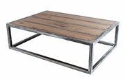 SKD-1 LONG STOLIK KAWOWY DREWNO LITE I STAL Emra Wood Design