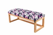Ławka Pufa Tapicerowana Siedzisko Gładkie PRINT AA2 LPG-2 Rozmiary od 50 cm do 200 cm Emra Wood Design