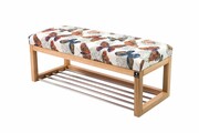 Ławeczka Pufa Tapicerowana Siedzisko Gładkie Butterfly 05 Rozmiary od 50 cm do 200 cm Emra Wood Design