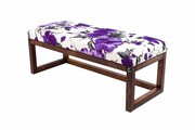 Ławka Pufa Tapicerowana Siedzisko Gładkie Fiolet LPG-2 Rozmiary od 50 cm do 200 cm Emra Wood Design