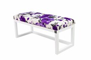 Ławka Pufa Tapicerowana Siedzisko Gładkie Marakesz Fiolet LPG-2 Rozmiary od 50 cm do 200 cm Emra Wood Design