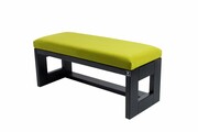 Ławka Pufa Tapicerowana Siedzisko Gładkie Zieleń Pistacja LPG-6 Rozmiary od 50 cm do 200 cm Emra Wood Design