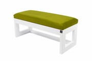Ławka Pufa Tapicerowana Siedzisko Gładkie Zieleń Pistacja LPG-16 Rozmiary od 50 cm do 200 cm Emra Wood Design