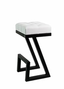 Hoker Pikowany Biały Ekoskóra HP-3 Emra Wood Design