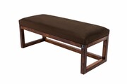 Ławka Pufa Tapicerowana Siedzisko Gładkie Brązowy LPG-2 Rozmiary od 50 cm do 200 cm Emra Wood Design
