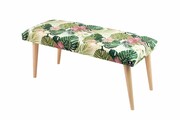 Ławeczka Pufa Tapicerowana Siedzisko Gładkie Tropic 01 LPG-10 Rozmiary od 50 cm do 120 cm Emra Wood Design