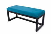 Ławka Pufa Tapicerowana Siedzisko Gładkie Turkus LPG-2 Rozmiary od 50 cm do 200 cm Emra Wood Design