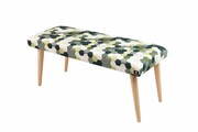 Ławeczka Pufa Tapicerowana Siedzisko Gładkie Print AC4 LPG-10 Rozmiary od 50 cm do 120 cm Emra Wood Design