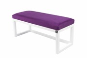 Ławka Pufa Tapicerowana Siedzisko Gładkie Fioletowy LPG-2 Rozmiary od 50 cm do 200 cm Emra Wood Design