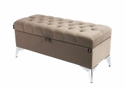 Kufer Pikowany CHESTERFIELD Ciemny Beż / Model Q-2 Rozmiary od 50 cm do 200 cm Emra Wood Design