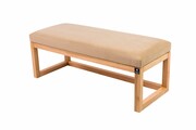 Ławka Pufa Tapicerowana Siedzisko Gładkie Cappucino LPG-2 Rozmiary od 50 cm do 200 cm Emra Wood Design