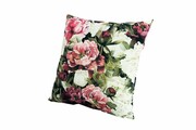 Poduszka Kwadratowa Welur Piwonie 01 Soft Emra Wood Design